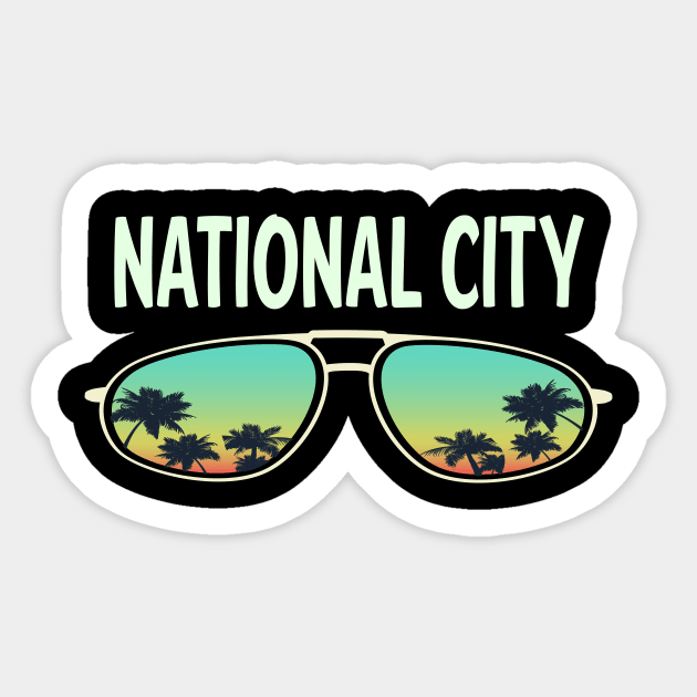 Nature Glasses National City Sticker by rosenbaumquinton52